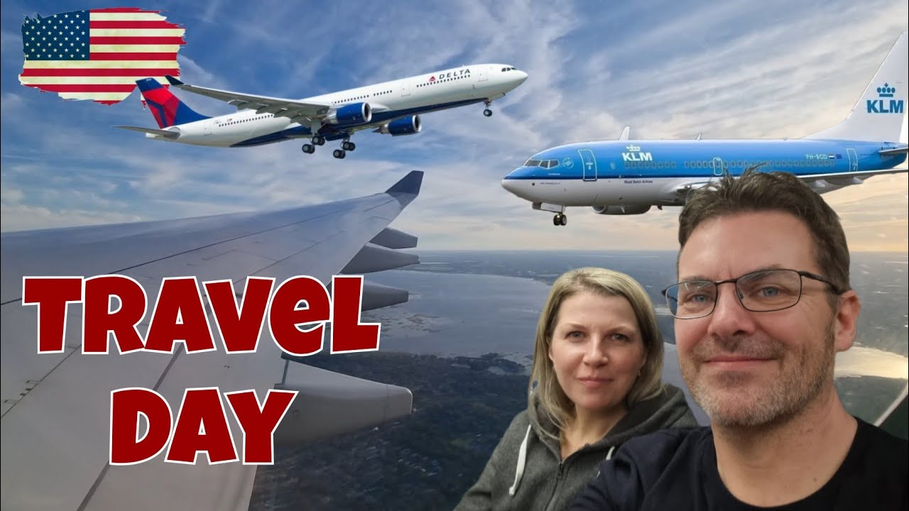 Orlando Bound! Travel Day from Manchester to MCO via Amsterdam | KLM & Delta. Nov 2025.