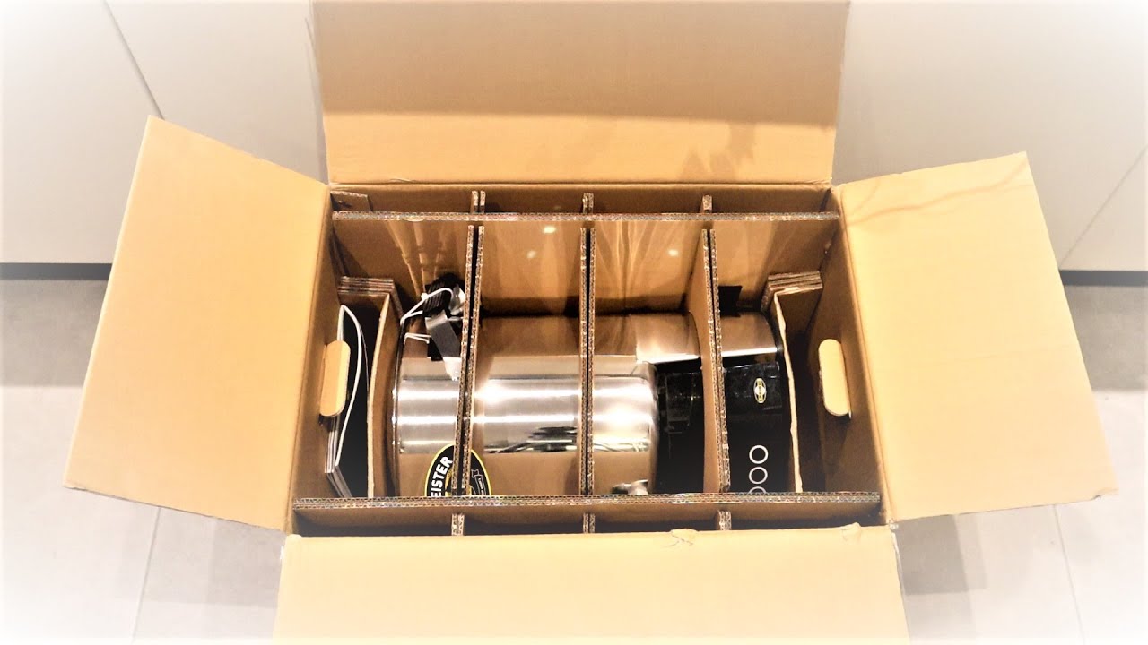 10 Liter Speidel Braumeister unboxing!