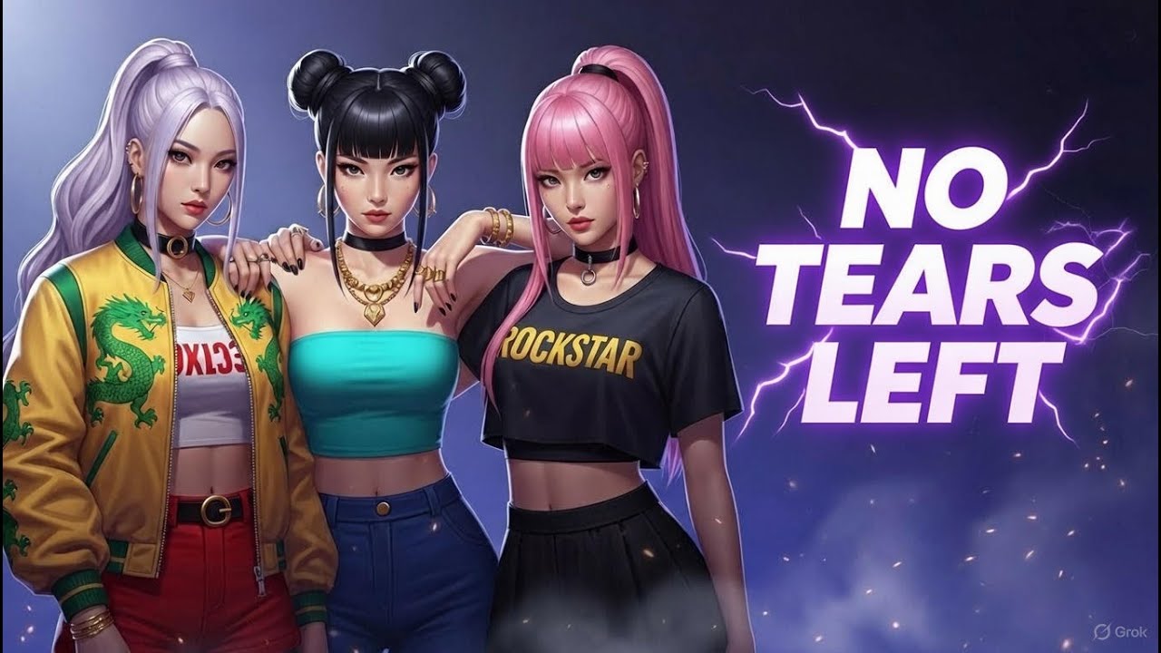 NO TEARS LEFT | KPop Demon Hunters #kpopdemonhunters #music #koreanmusic #empowerment #kpoprap