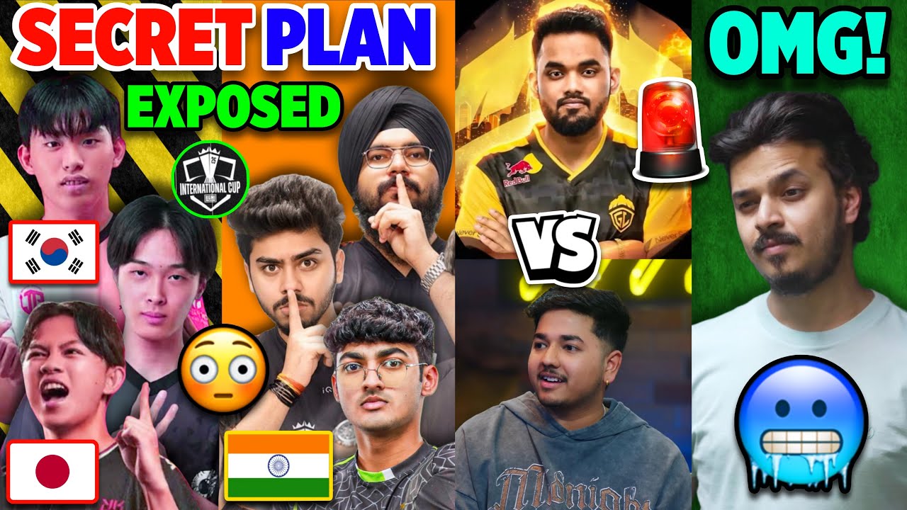 Secret Plan EXPOSED at BMIC😱 All SHOCKED Reaction🥶 Godlike vs 8Bit Story,IQOO Soul Goblin,Akop,BGMI