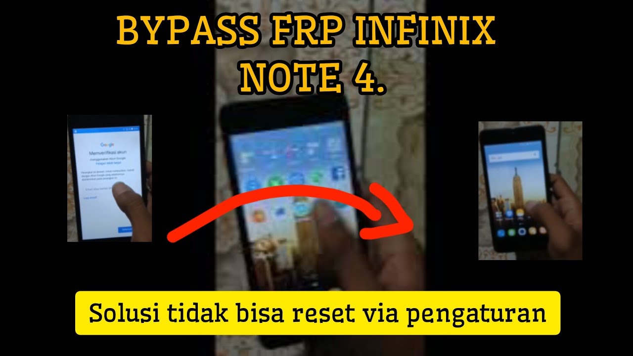 infinix NOTE 4(X572) | GOOGLE ACCOUNT/FRP BYPASS|tanpa PC🔥🔥