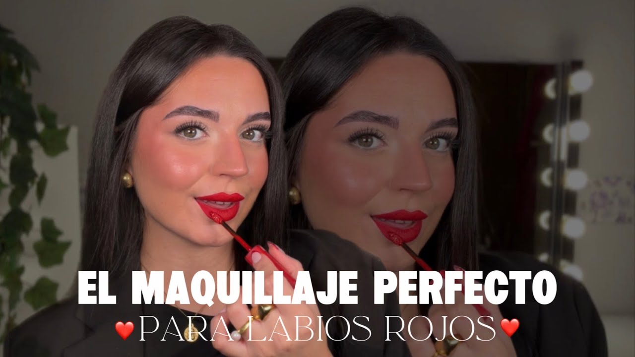 EL MAQUILLAJE PERFECTO para labios rojos 💋