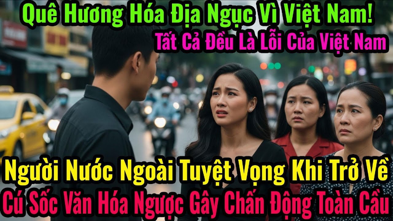 “Cuộc Đời Tôi Đảo Lộn Chỉ Sau 5 Giây Rời Việt Nam – Cú Sốc Văn Hóa Ngược Gây Bão Toàn Cầu!” 😱