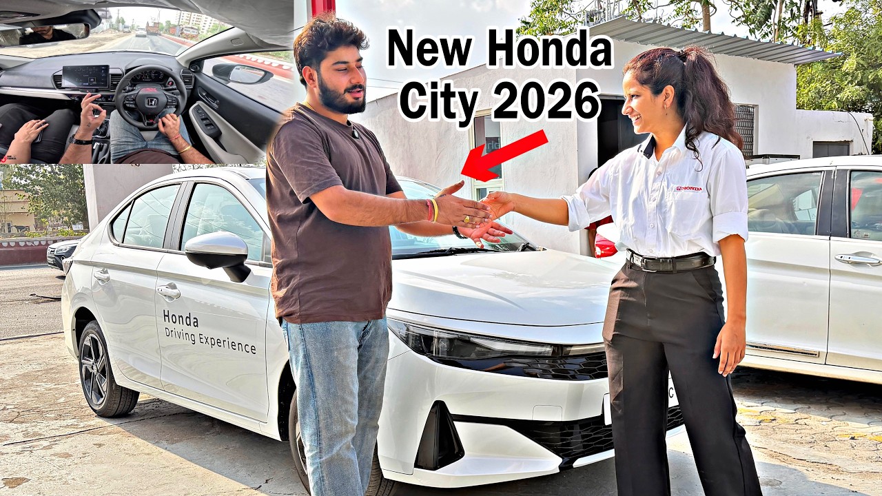 Going to Buy New HONDA CITY 2026 Facelift 🤍 DRIVE REVIEW 👌