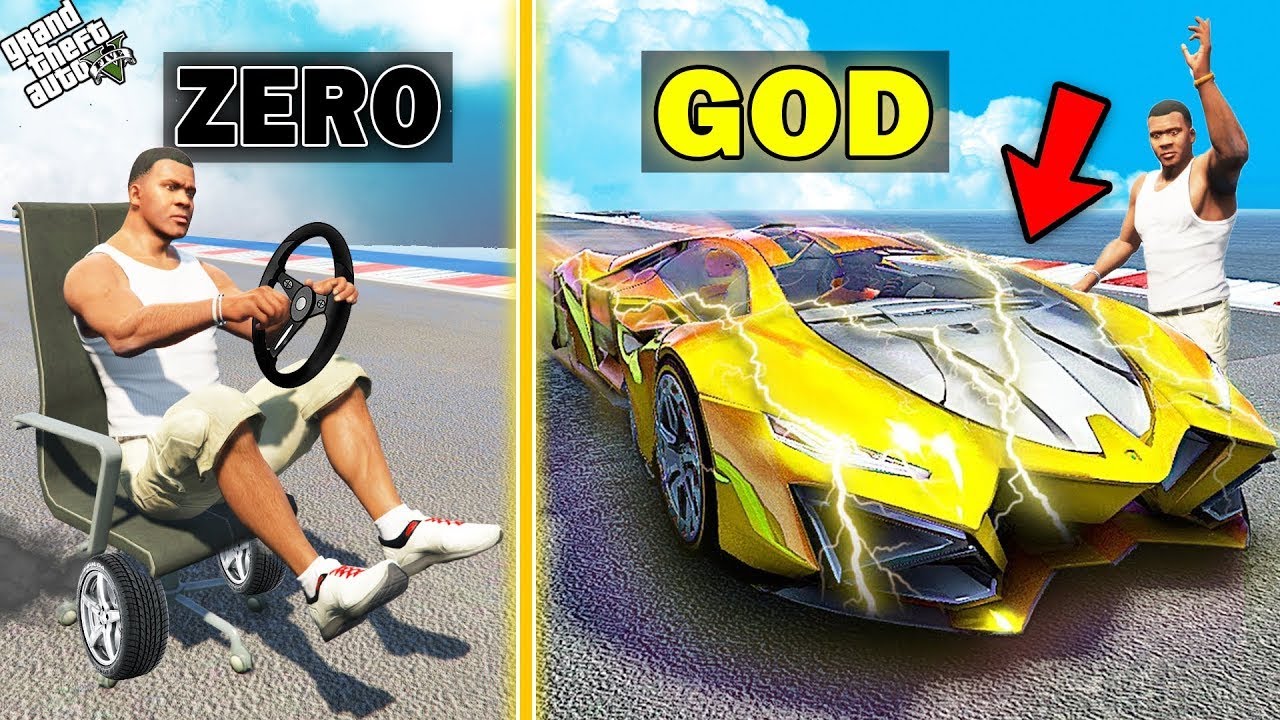 GTA 5 : Franklin Used Ugly Old Car To Make Most Special God Car In GTA 5 !