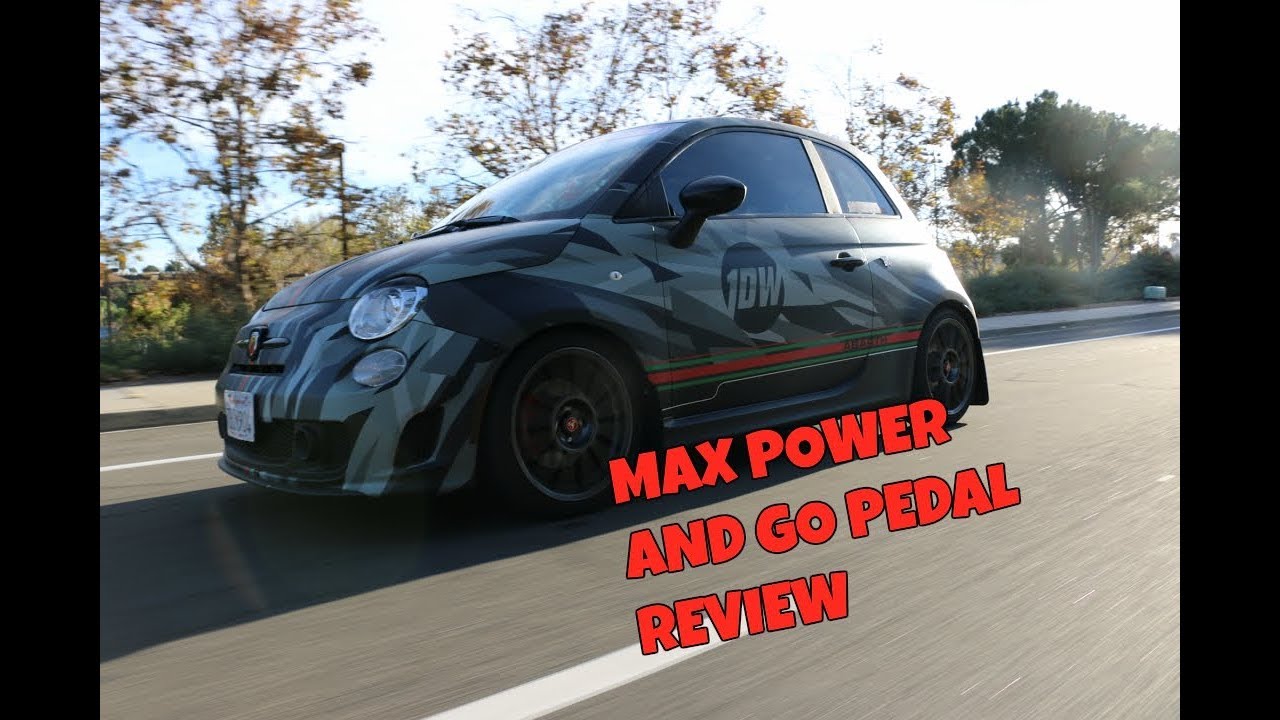 MAX POWER ECM / GO PEDAL REVIEW!! (Fiat 500 Abarth)