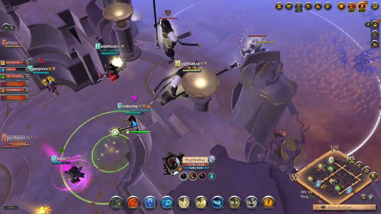AlbionOnline Ava Gold Chest Fight..