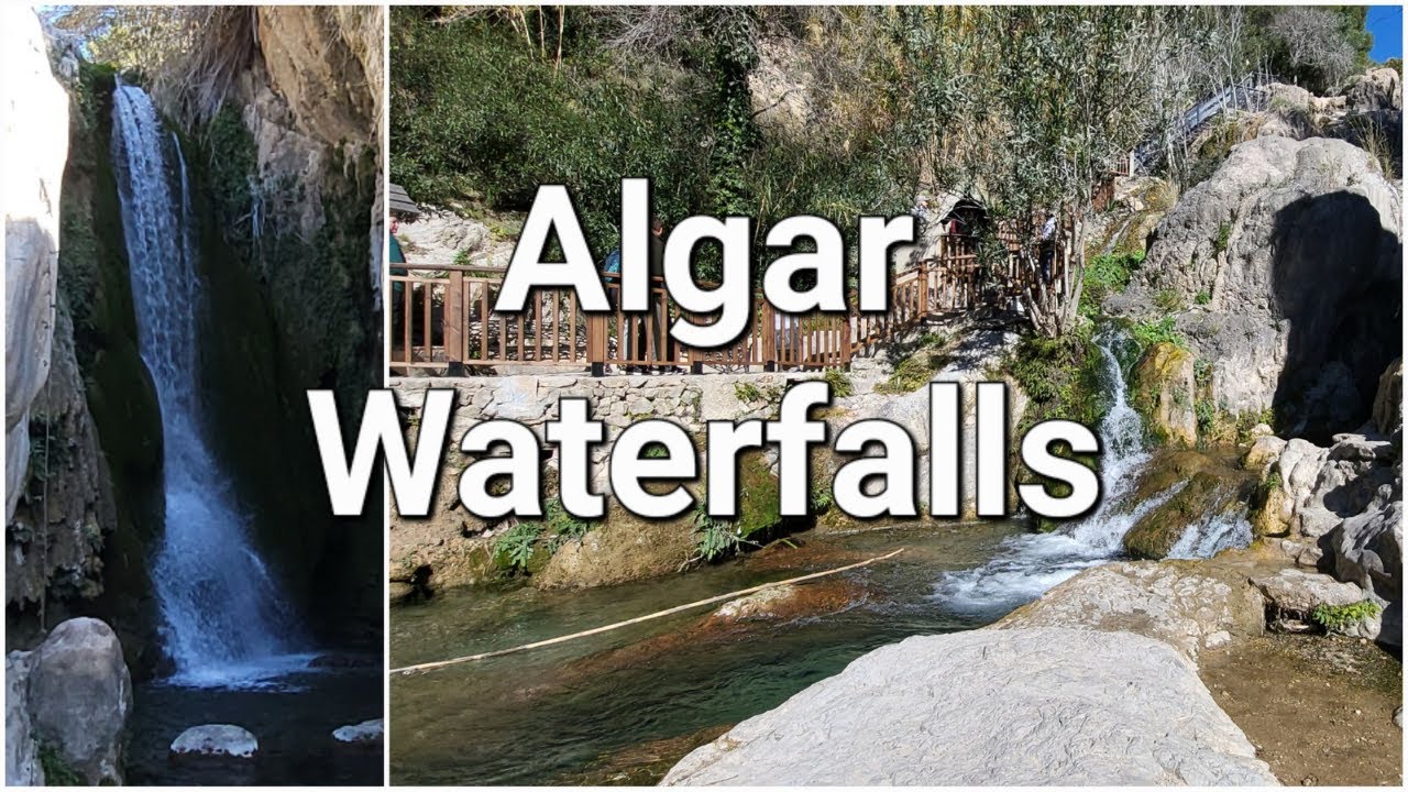 ALGAR WATERFALLS - Benidorm Spain