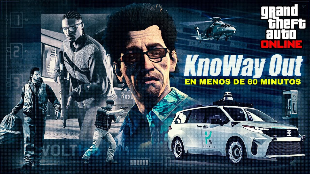 GTA Online - Completa KnoWay Out en menos de 60 Minutos (Guía Rápida PS5)