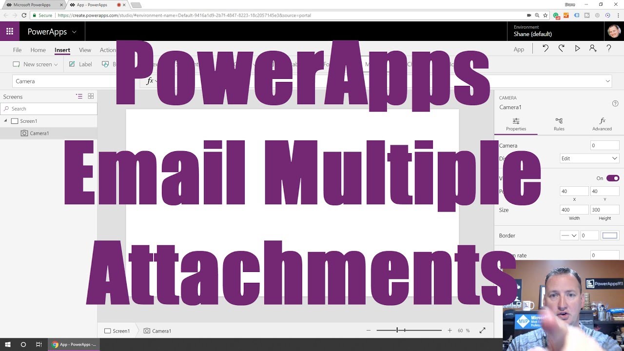PowerApps Email Multiple Attachments