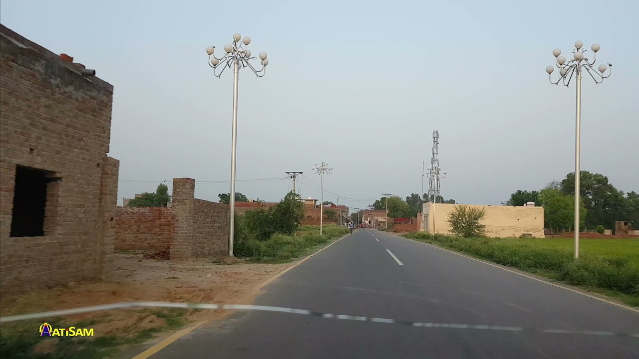 Rural Pakistan  -  Khan Pur To Kolo Tarar | القيادة في باكستان
