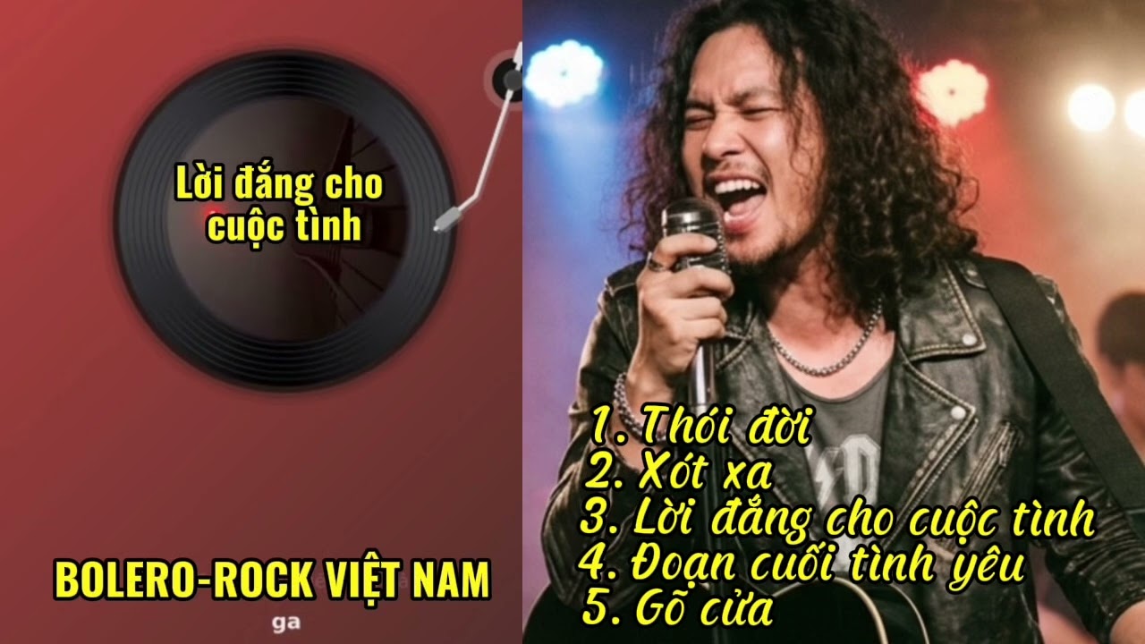 BOLERO - ROCK HIỆN ĐẠI NGHE LÀ GHIỀN