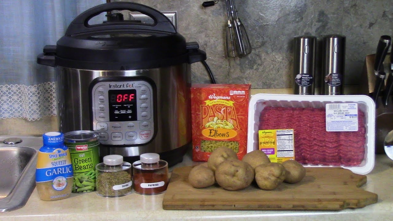 Stuck at Home Pressure Cooker Goulash Recipe