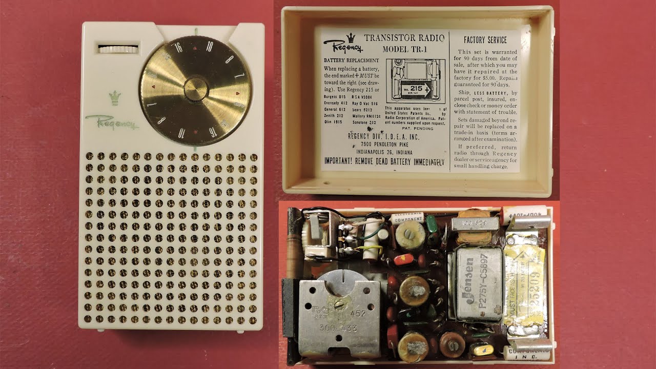 Regency TR 1 Transistor Radio 1954
