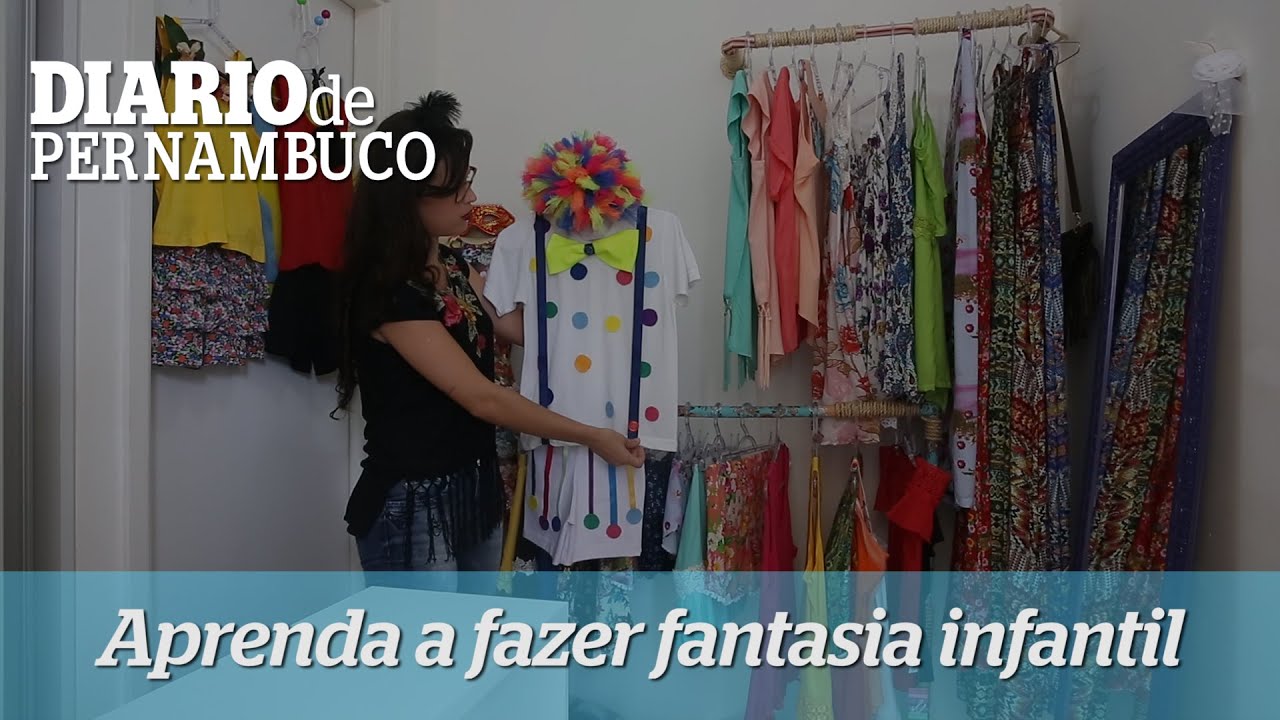 Aprenda a fazer uma fantasia infantil
