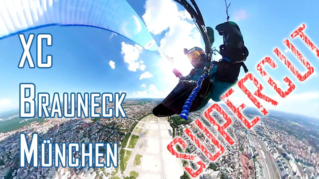 Bavarian Alps to Munich on a paraglider | XC crosscountry