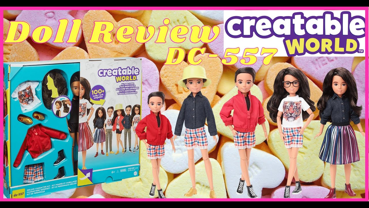 Creatable World Deluxe Character Kit dc-557 / Full Collection set 2020