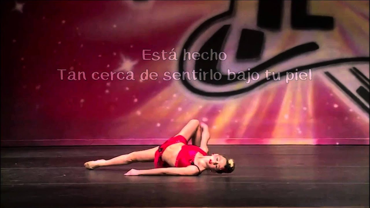 ESPAÑOL  - DANCE MOMS SOLO DE CHLOE  - SEEING RED