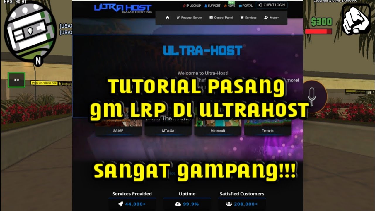 TUTORIAL PASANG GM LRP DI ULTRAHOST‼️ SANGAT GAMPANG‼️