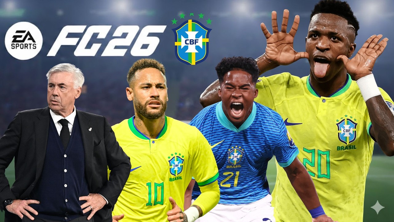 BRASIL CHEGOU NO EA FC 26!