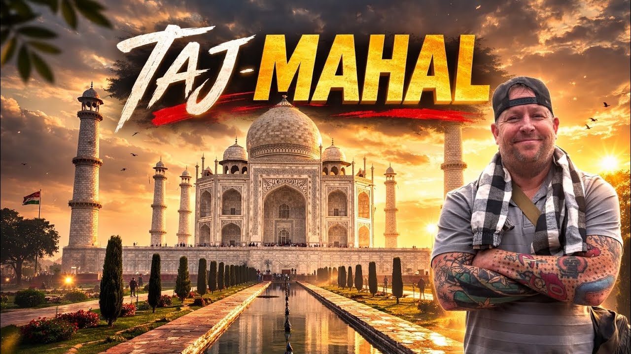 🌍 Day Trip to the Taj Mahal | Agra, India 🇮🇳