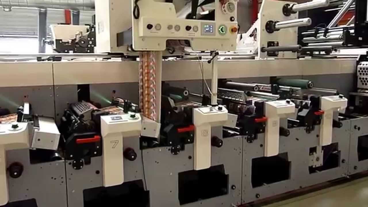 MPS Printing Presses: making Peel and Seal Labels