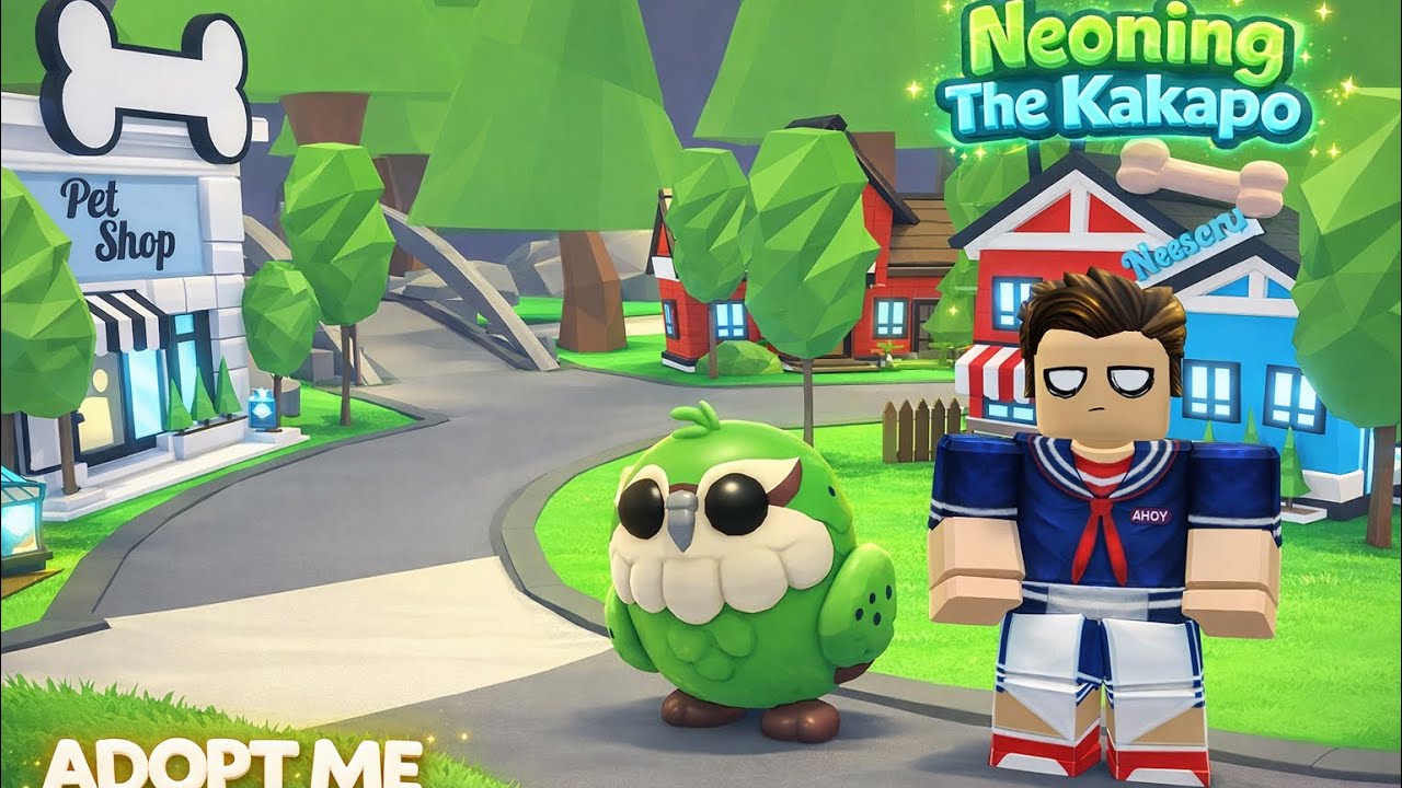 Roblox Adopt Me Making Kakapo Neon