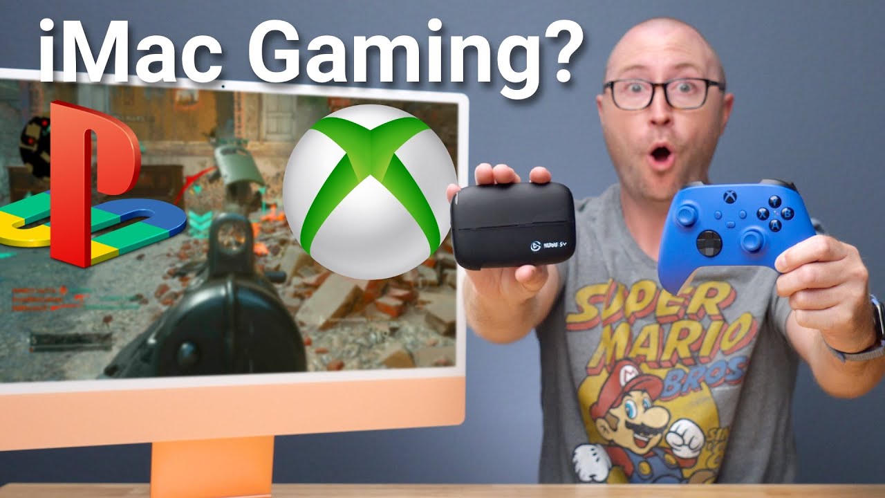 Играете на Mac? Используйте iMac M1 в качестве дисплея для Xbox PlayStation Nintendo