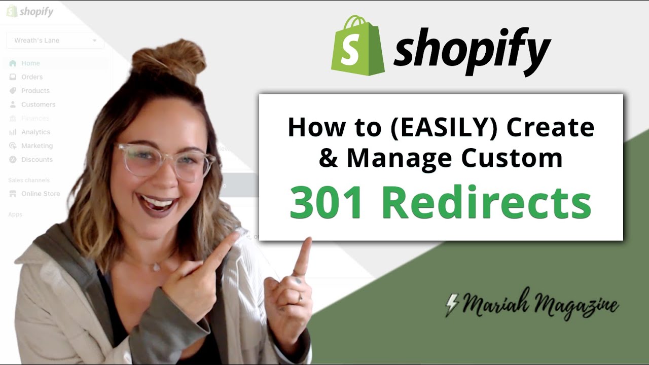 How to Create Custom 301 URL Redirects in Shopify | Create & Manage Redirects on Shopify