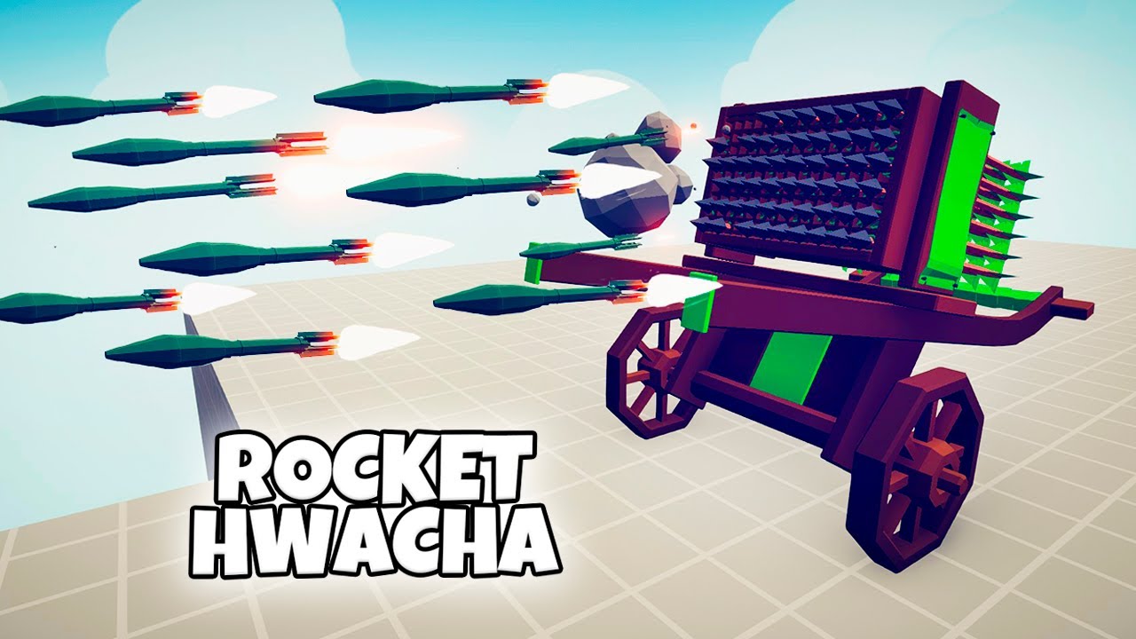 ROCKET HWACHA vs EVERY FACTION | TABS Totally Accurate Battle Simulator