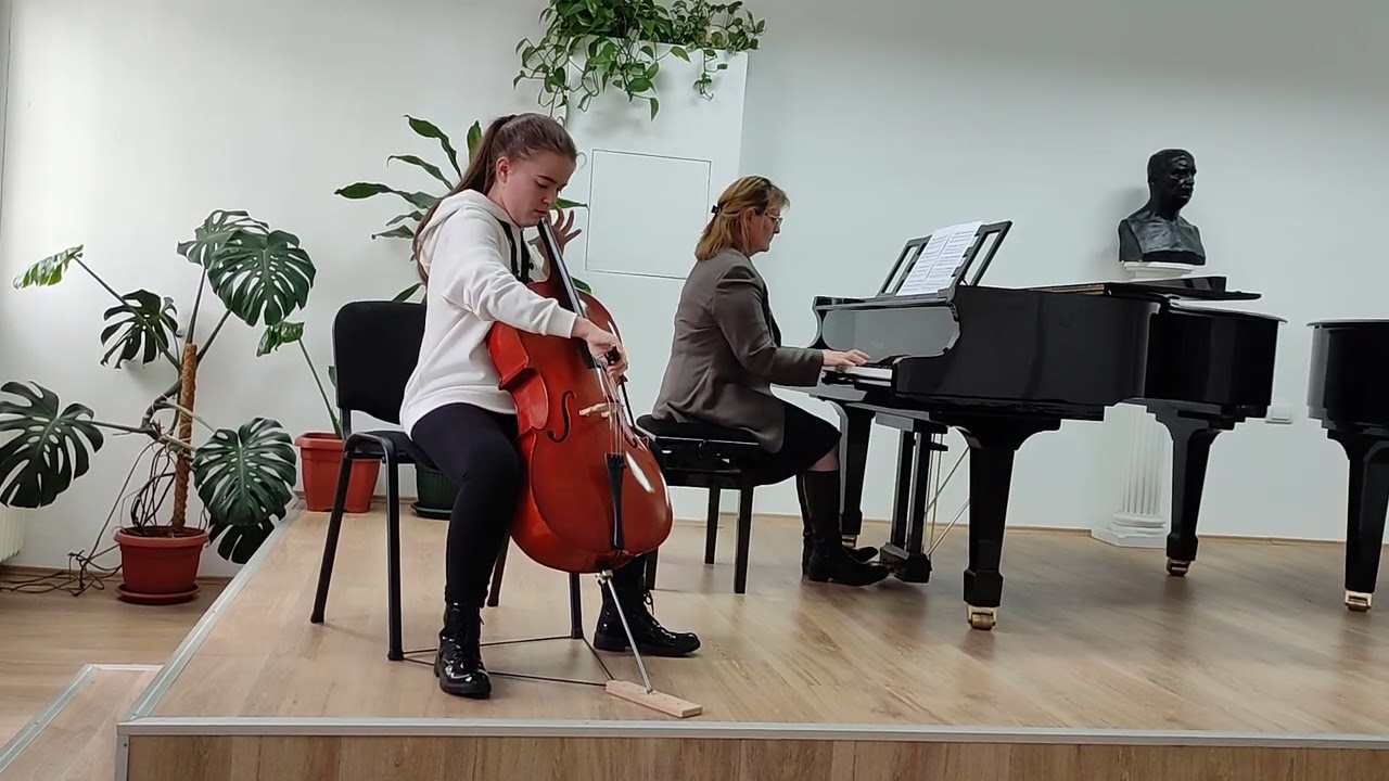 Nađa Srna Kosovac, takmičenje iz violončela,  1. nagrada