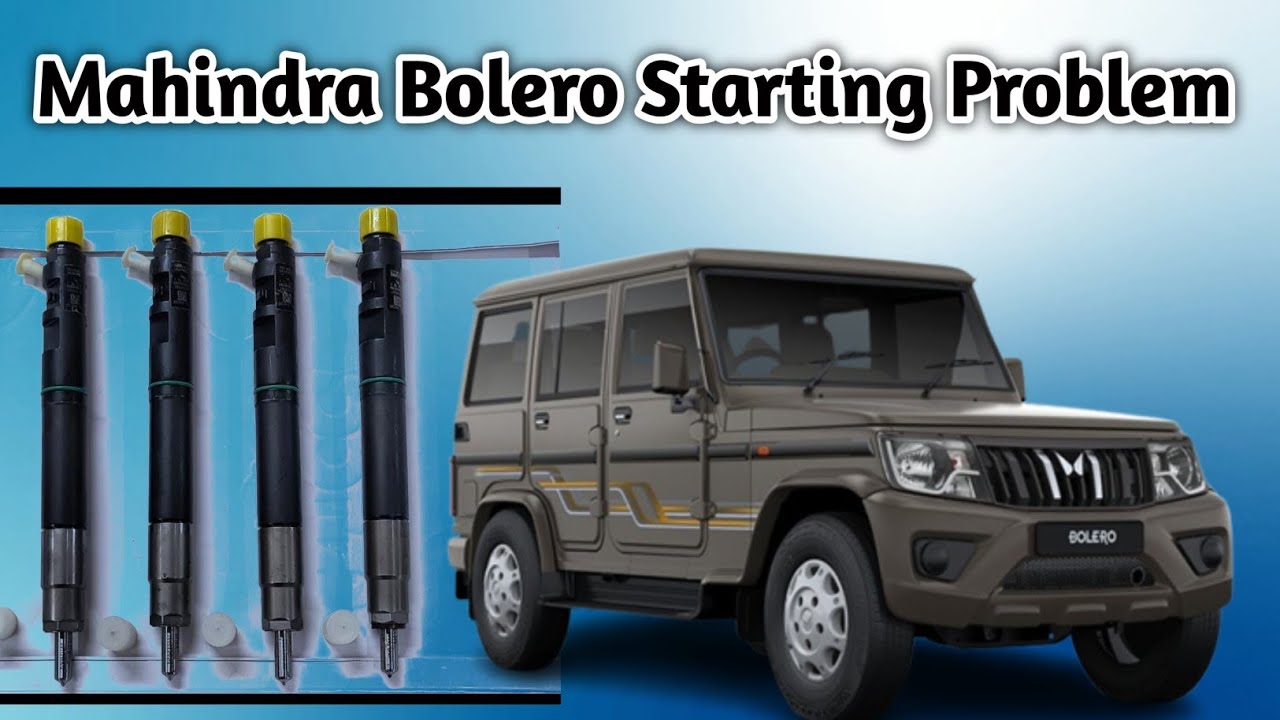 Mahindra Bolero Starting Problem || mahindra bolero injector problem #neelinjectorservice 
