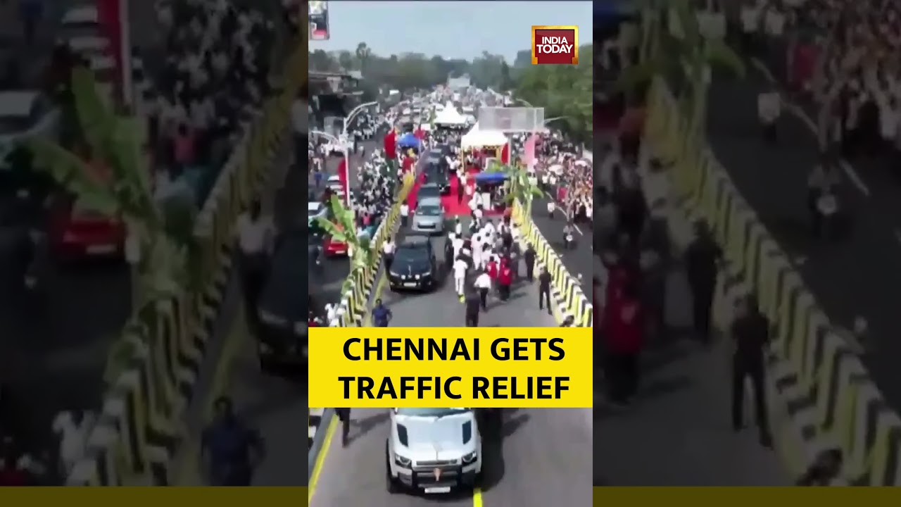 MK Stalin Inaugurates ₹60.68 Cr Madhya Kailash Flyover in Chennai | Big Relief for Traffic