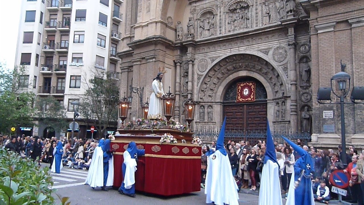 SEMANA SANTA ZARAGOZA 2019 LA HUMILDAD SANTO ENTIERRO