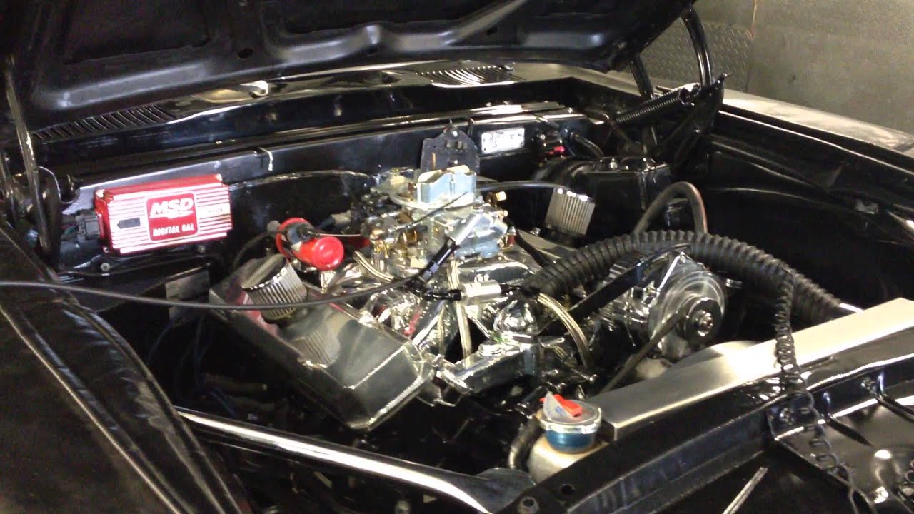 67 Pontiac 400, dyno run.