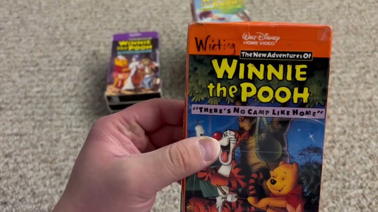 My The New Adventures Of Winnie The Pooh VHS Collection (Completed)