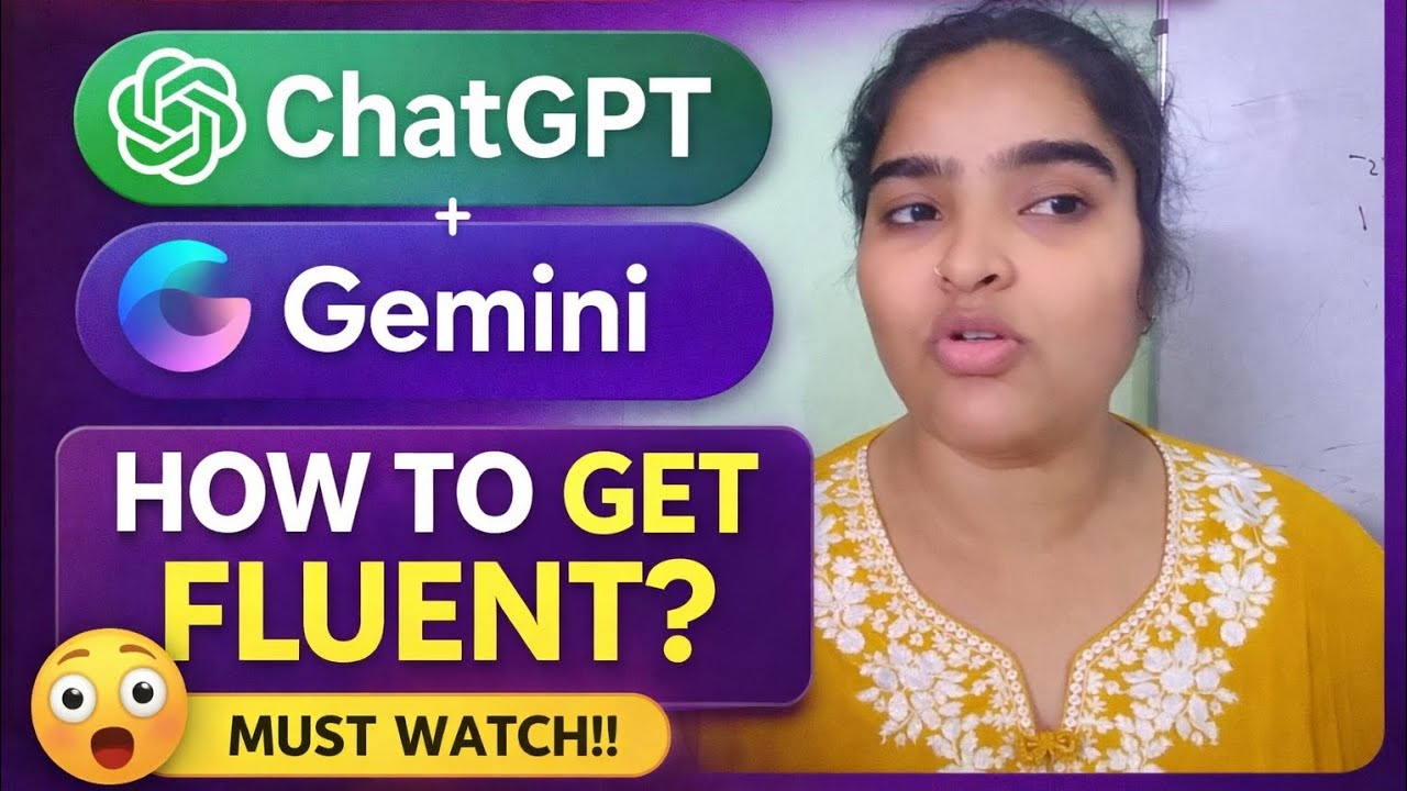 How to Practice English Honestly Using ChatGPT & Gemini | Speak Fluently at Home