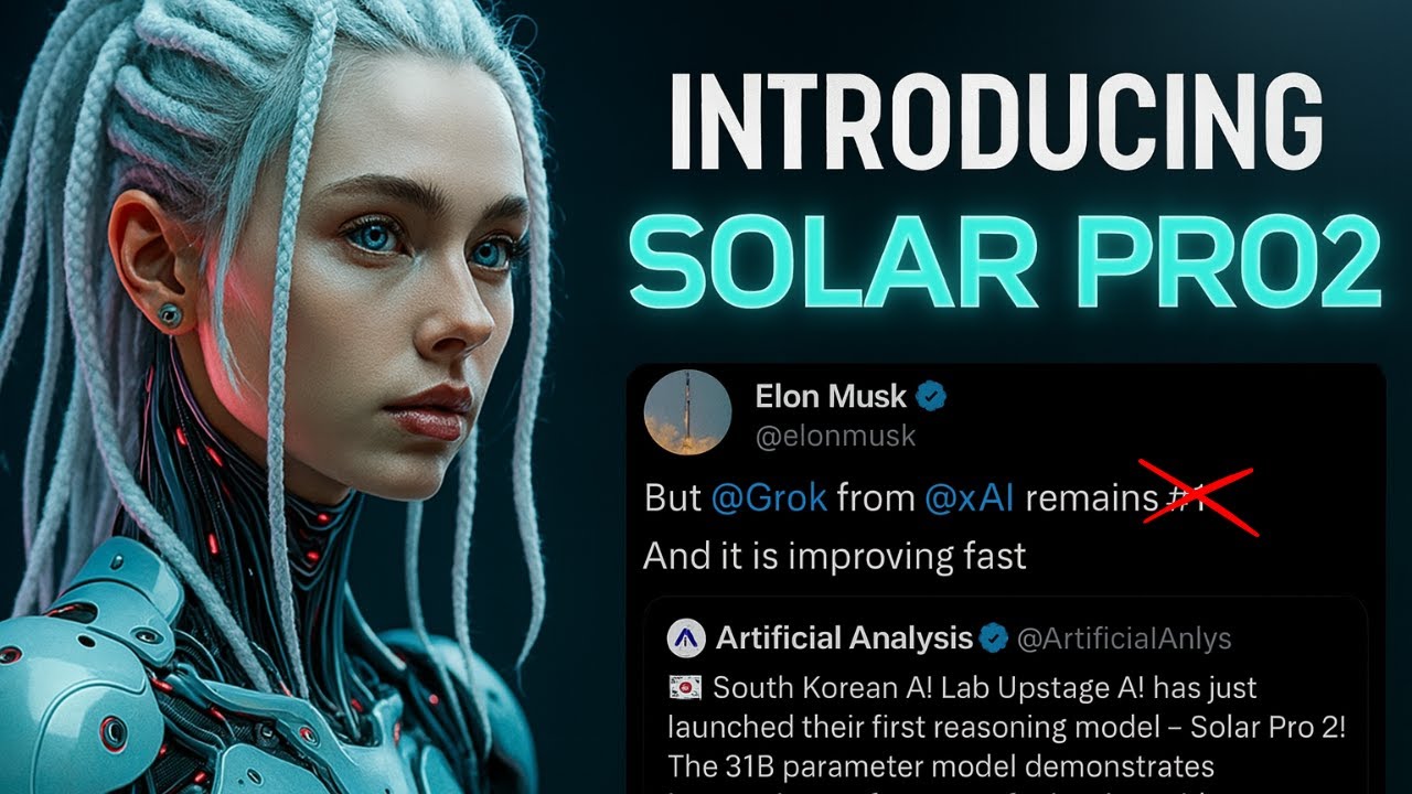 Solar Pro 2 от Upstage AI превосходит Grok 4 всего лишь с 31 миллиардом параметров | Корейский ст...