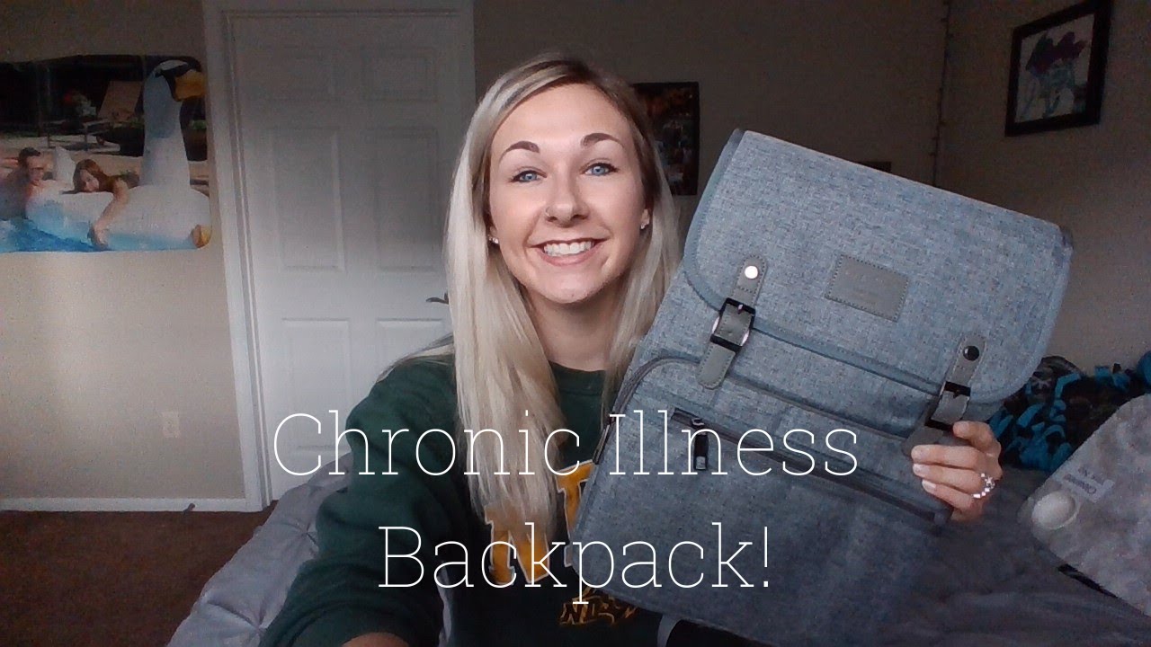 NEW BACKPACK AND WHY I'M HYPED | Chronic Illness Backpack
