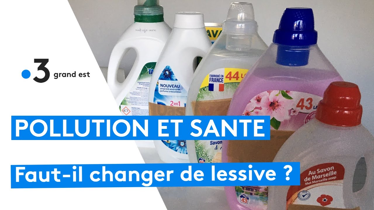Que contiennent nos lessives et faut-il en changer ?