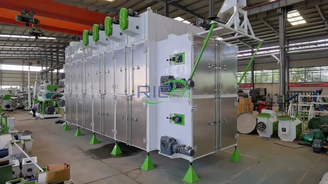 Belt Dryer Machine | Continuous Drying Solution for Biomass and Feed Pellets