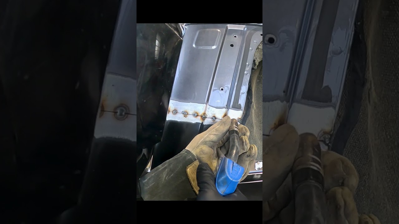 Butt Welding 24 gauge mild steel? #MIG #welding