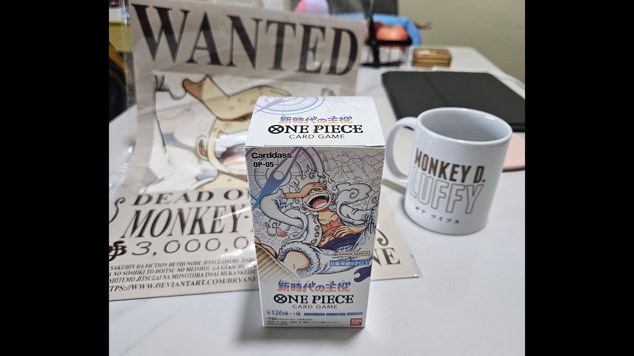 First One Piece TCG OP-05 (JP) Booster Box Opening: Can I Pull Manga Gear 5 Luffy?!