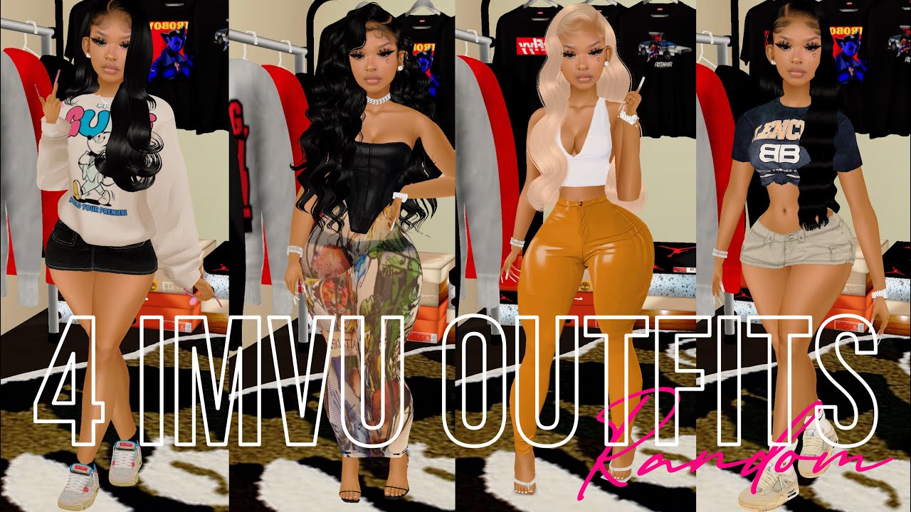 4 RANDOM Cute IMVU OUTFITS I Piinkyyy