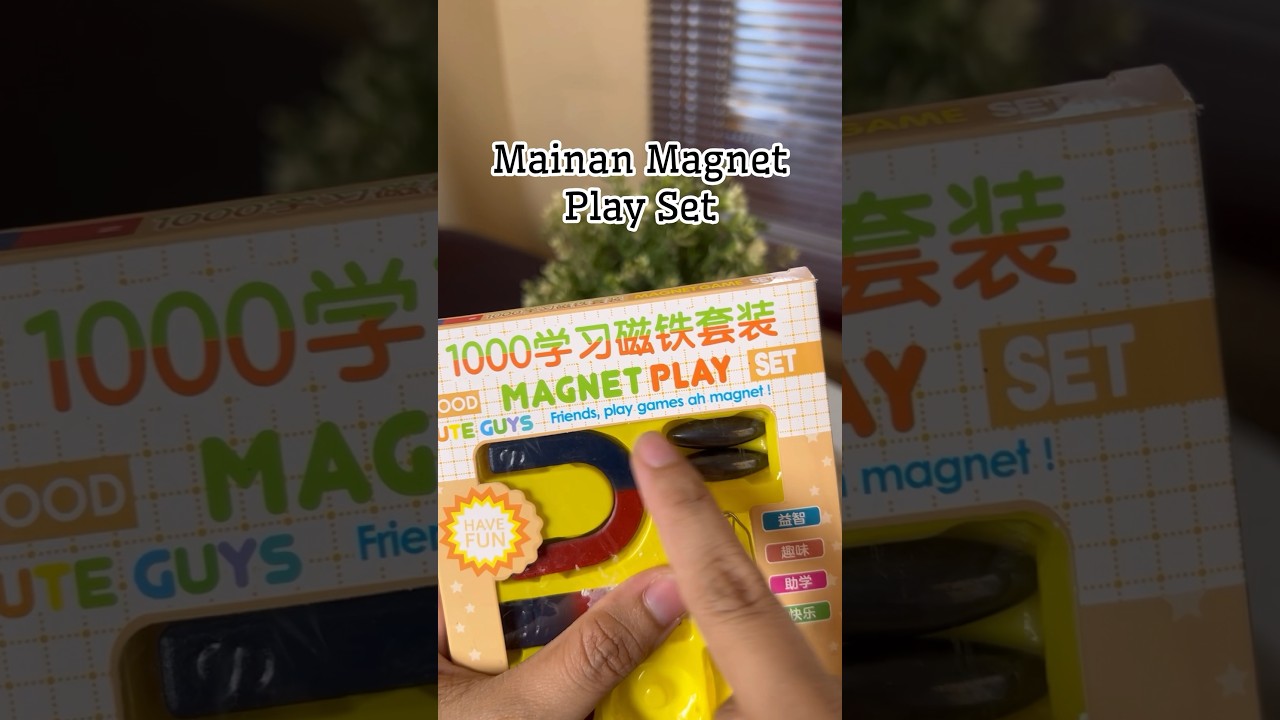 Mainan Magnet Play #review #tips #tutorial #mainanedukasi #magnet #magnetplay #videoviral