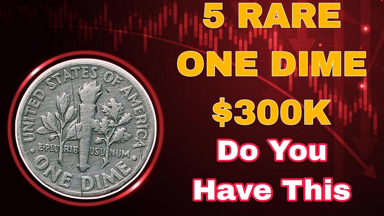 1965&ndash;1969 Roosevelt Dime Value 💰 Rare US Coins You Must Check! 4 Old Dimes Worth Money?
