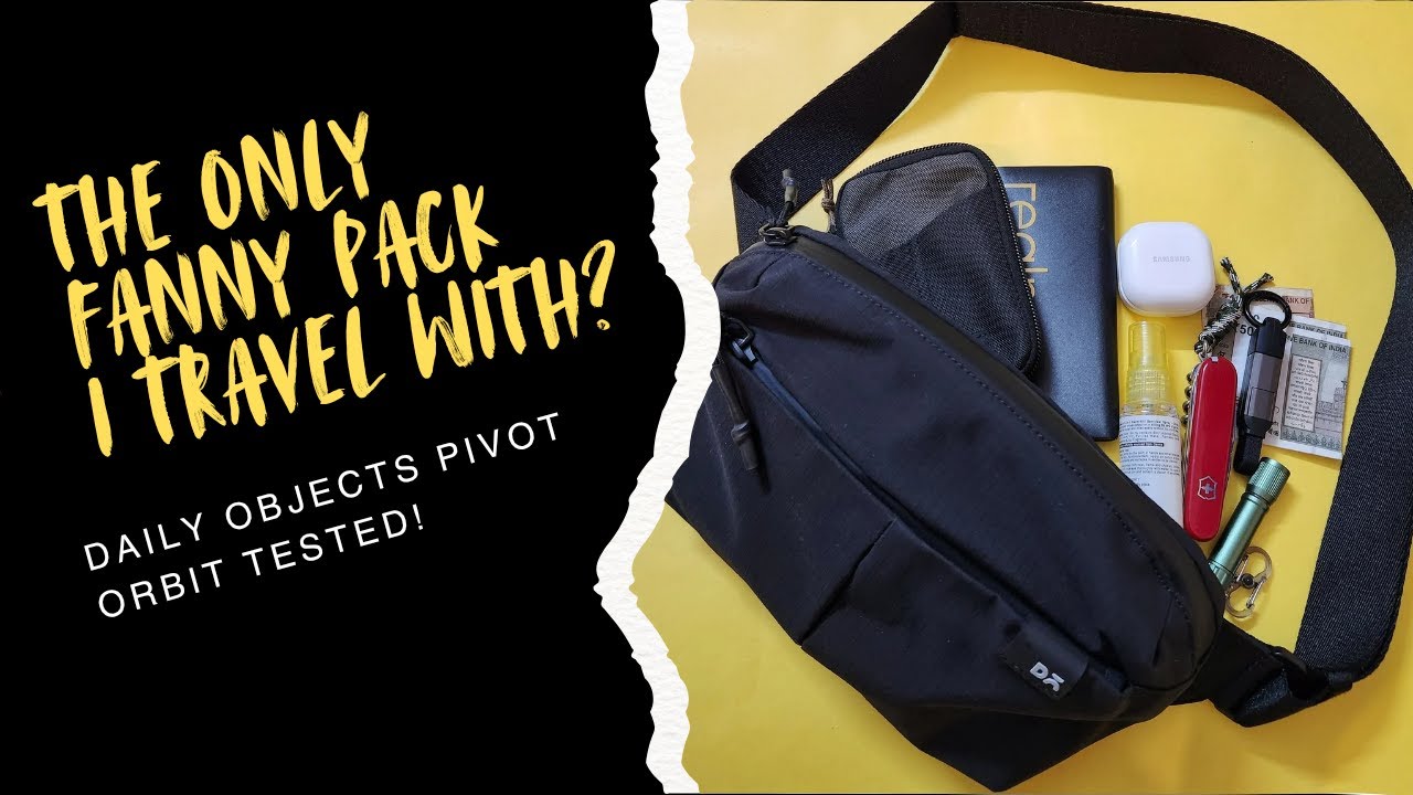 Daily Objects Fanny Pack: Is it TOO Small for My Everyday Carry needs?
