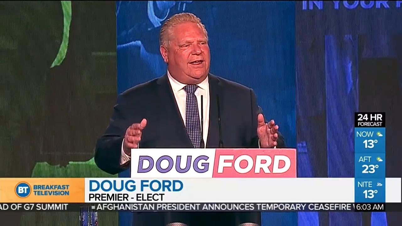 Doug Ford and Ontario PCs win majority