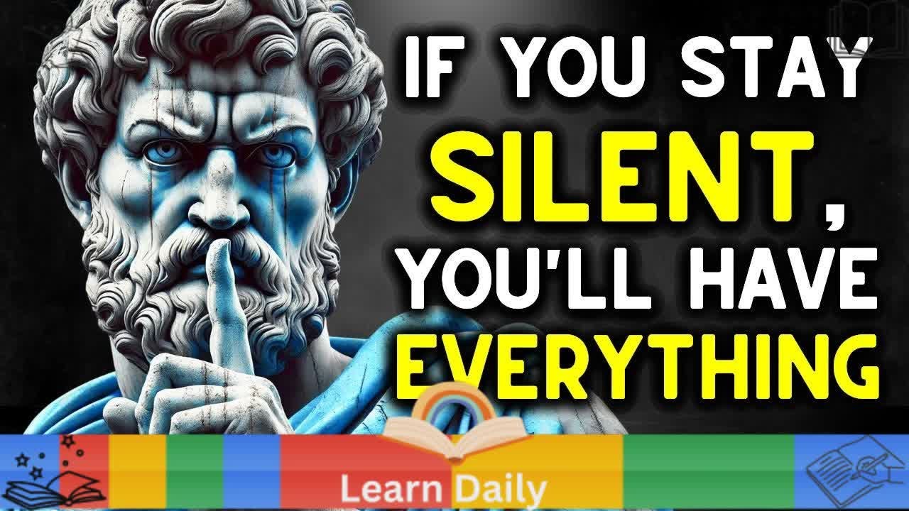 Embrace Silence: The Stoic Way to Fearlessness