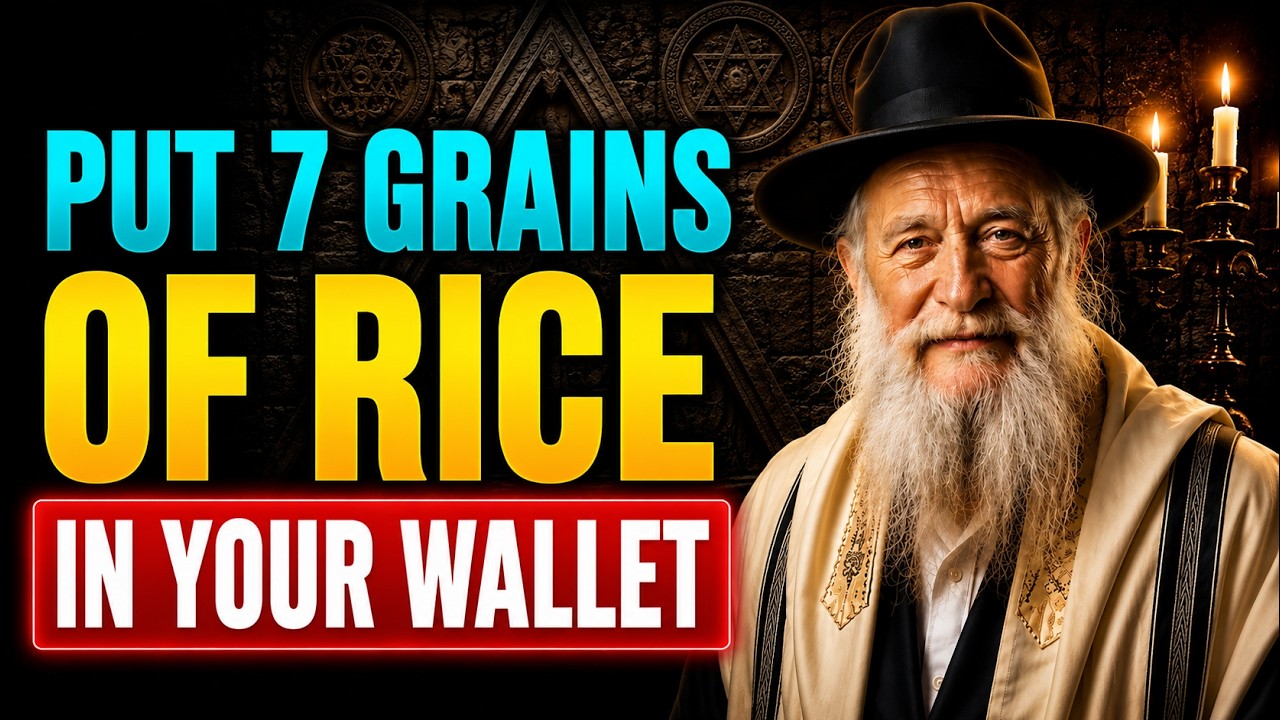 Put 7 Grains of Rice in Your Wallet Tonight | Jewish Wealth Ritual That Works Overnight |Rabbi David
